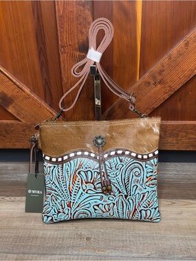 Myra Bag Blue Isle Crossbody Purse NWT